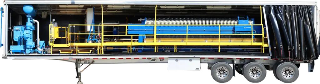 mobile filter press