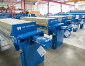 M.W. Watermark Recessed Chamber Filter Presses
