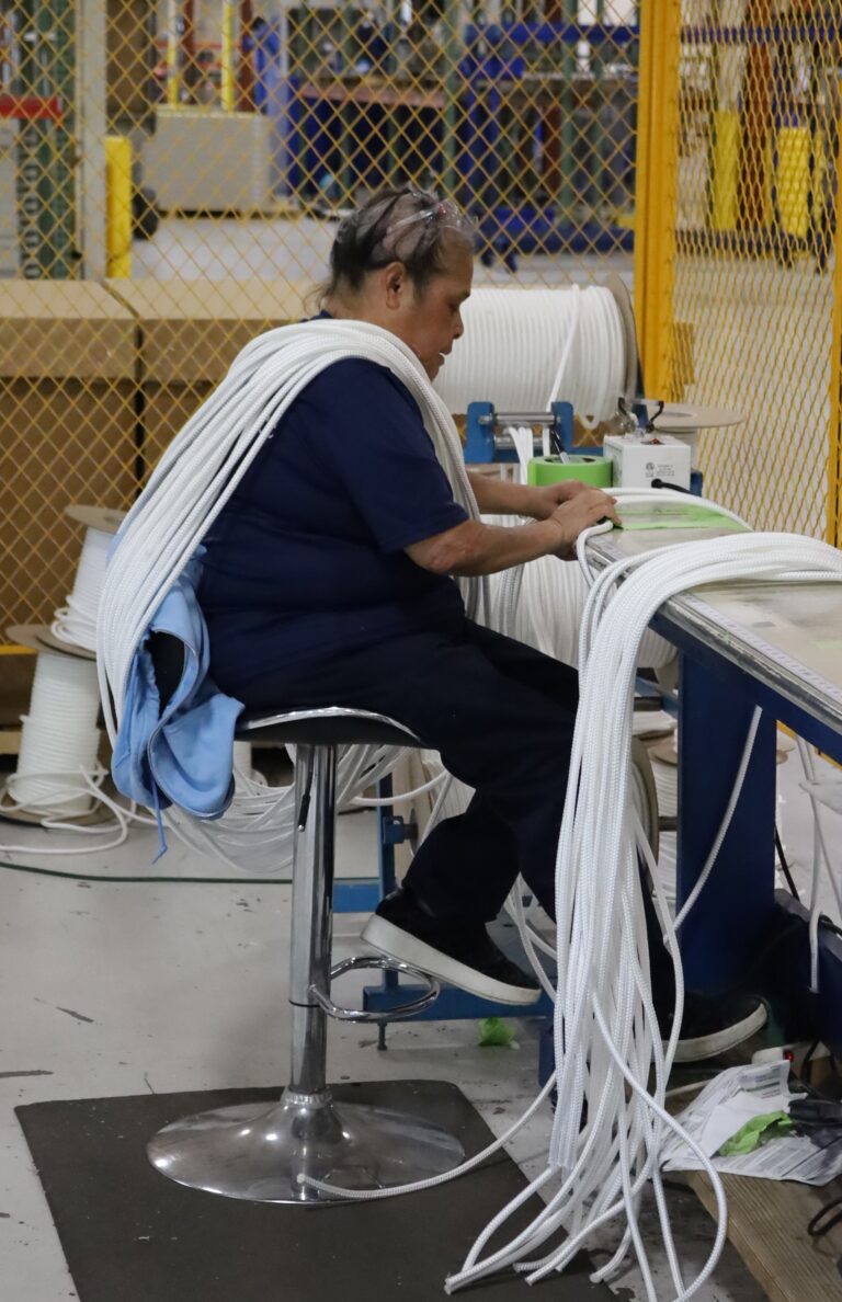 Fiter cloth gasket sewing